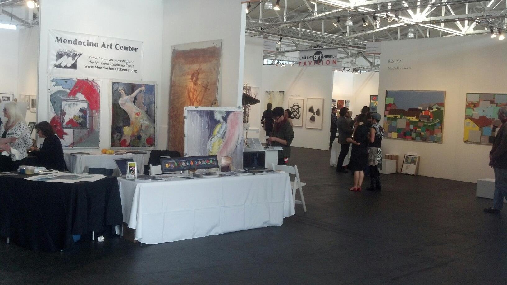 Exhibition and Demonstration with Mendocino Art Center, San Franciso Fine Art Fair
