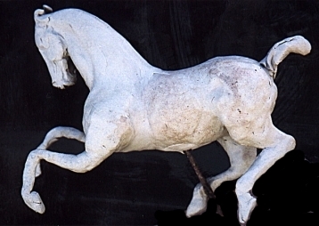 Bucephalus, Horse of Alexander the Great, Bronze, 10 x 10 x 6